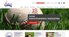 Desktop Screenshot of dollardbaseball.com